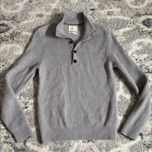 Billy Reid Merino Wool Button Sweater Size Medium